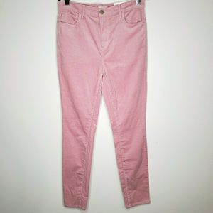 17) LOFT High Rise Skinny Slim Hip & Thigh Corduroy Pants Sz. 8